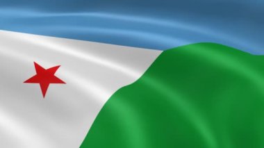 Rüzgar Cibuti bayrağı.