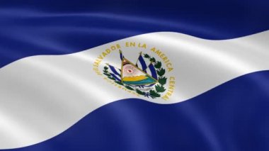 El Salvador bayrak Rüzgar.