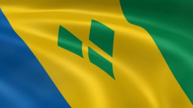 vincentian bayrak Rüzgar.