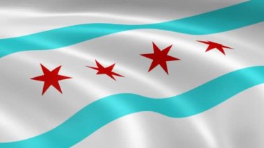 Chicagoan bayrak Rüzgar.