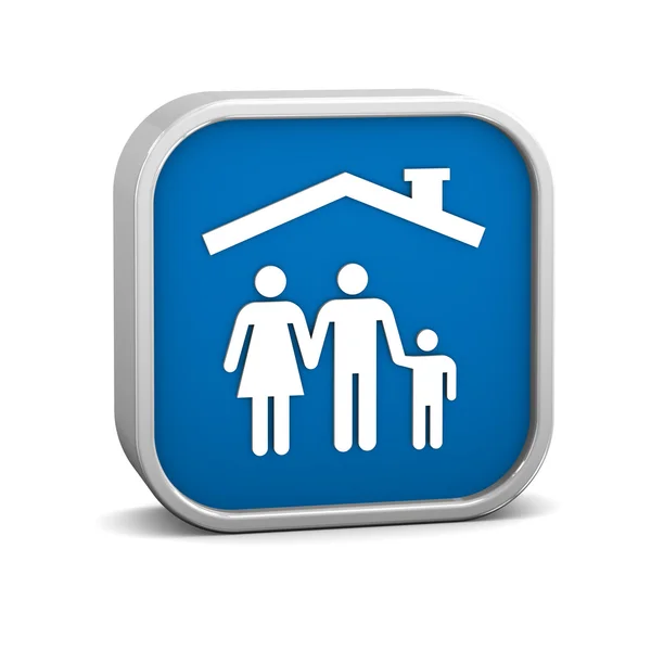 Family insurance sign — Stock Photo, Image