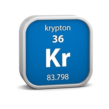 Kripton malzeme işareti