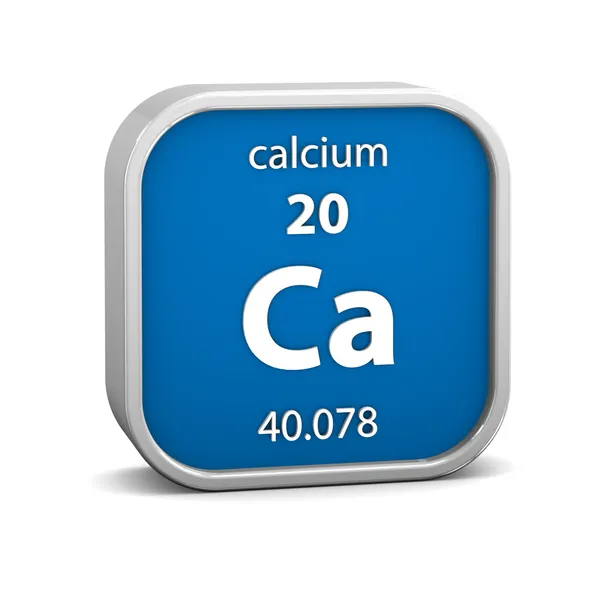 Calcium materiële teken — Stockfoto