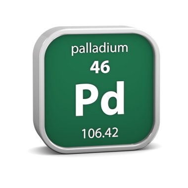 Paladyum malzeme işareti