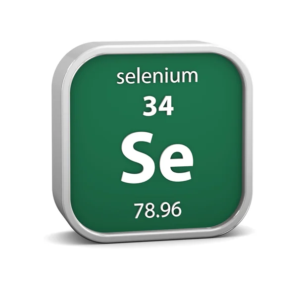 Selenium material sign — Stock Photo, Image