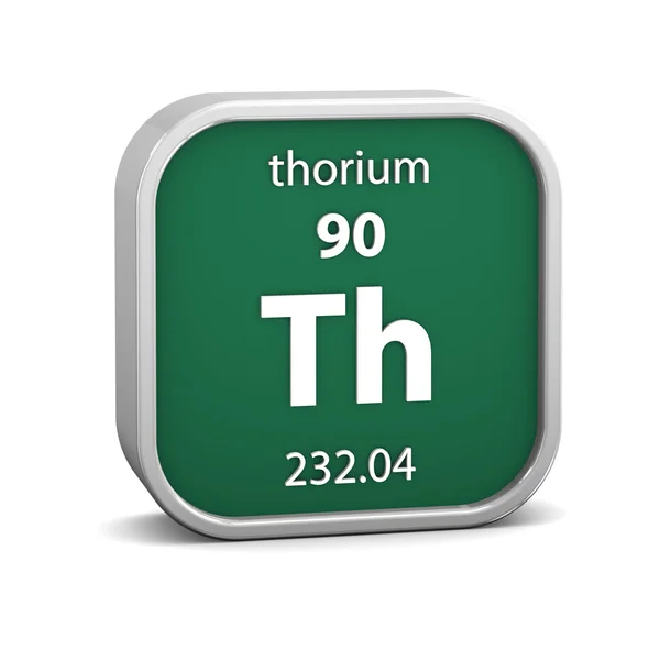 Thorium signe matériel — Photo