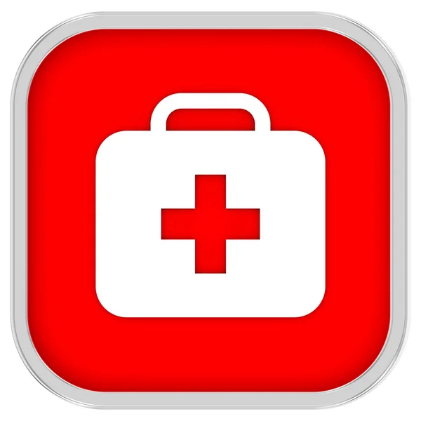 Znak souprava první pomoci — Stock fotografie