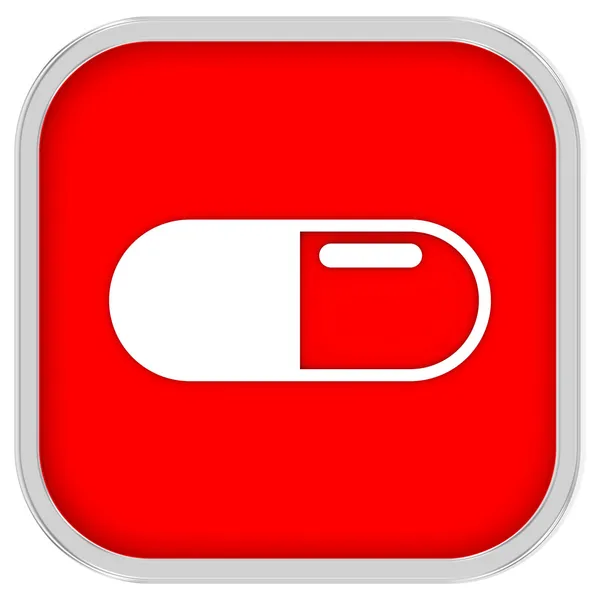 White Pills Sign — Stock Photo, Image