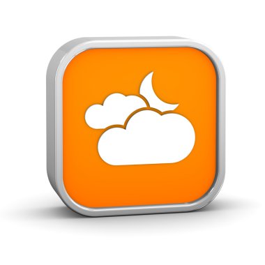 gece işareti bulutlu