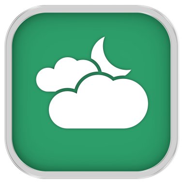 gece işareti bulutlu