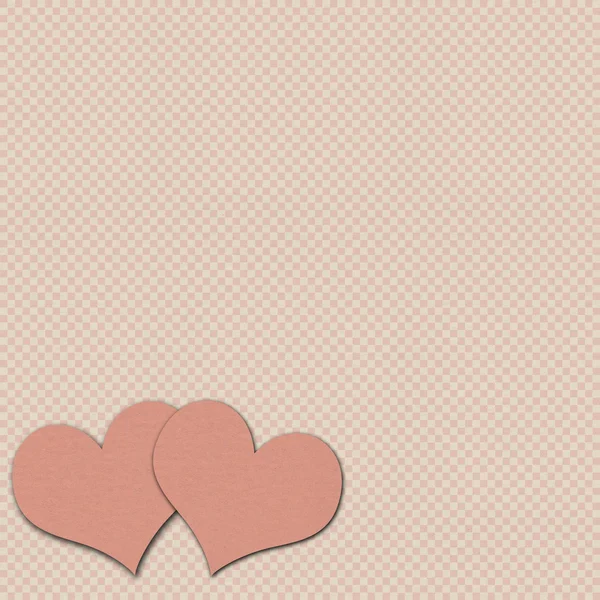 Vintage heart background — Stockfoto