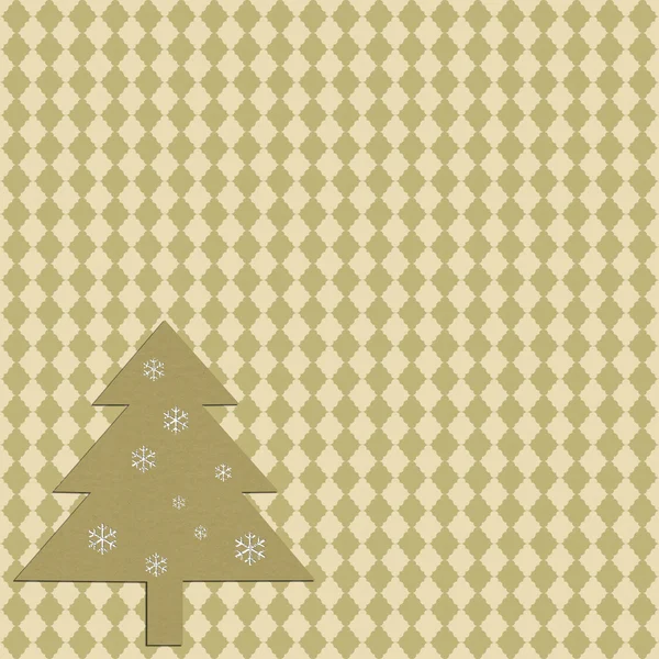 크리스마스 패턴 질감된 종이에 — 스톡 사진