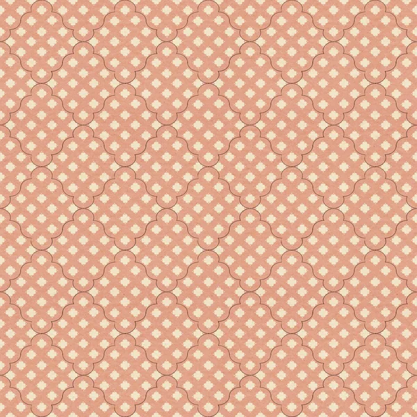 織り目加工紙にヴィンテージのパターン — ストック写真