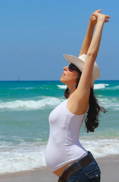 Mujer embarazada. — Foto de Stock