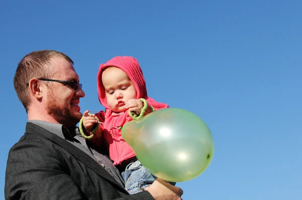 Dad and daughter — Stock Photo, Image