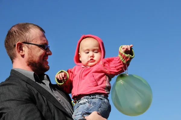 Pappa och dotter — Stockfoto