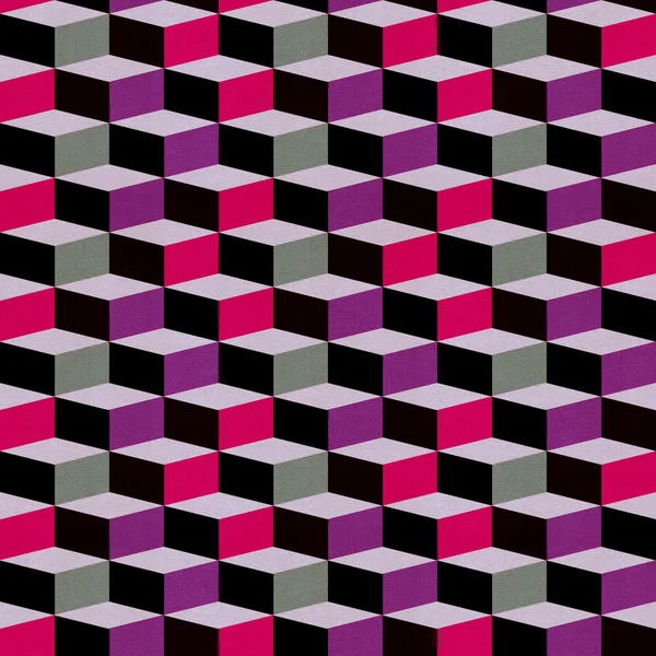 Nahtloses quadratisches strukturiertes Muster — Stockfoto