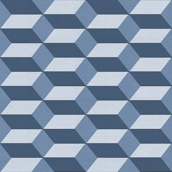 Nahtlose geometrische Muster auf strukturiertem Papier — Stockfoto