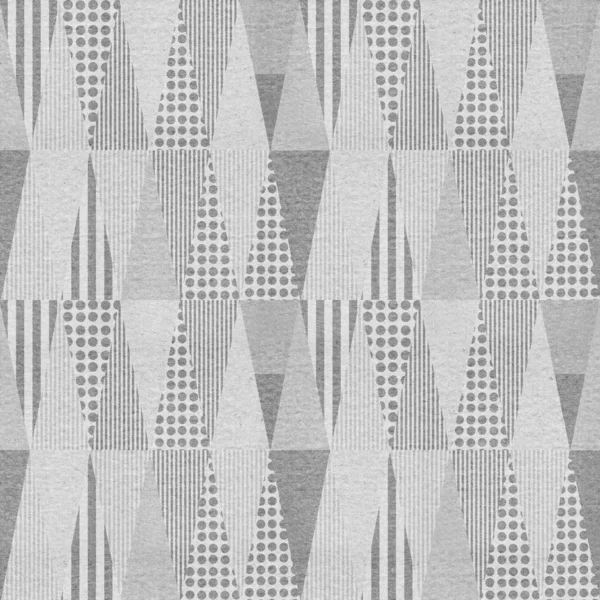 Seamless geometric pattern on paper texture — Stock Photo, Image