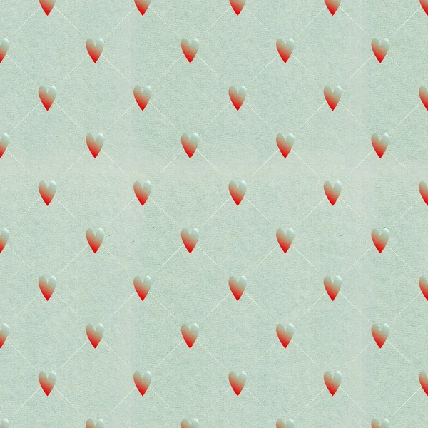 Текстурированный бесшовный рисунок с сердцами — стоковое фото