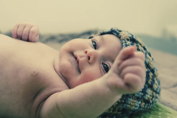 Aborable baby smile — Stock Photo, Image