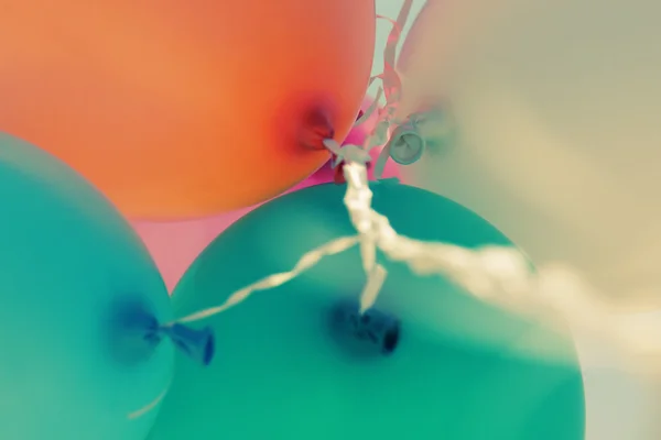 Close up van kleurrijke baloons — Stockfoto