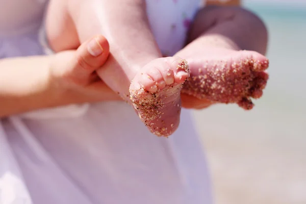 Baby's foot — Stock Photo, Image