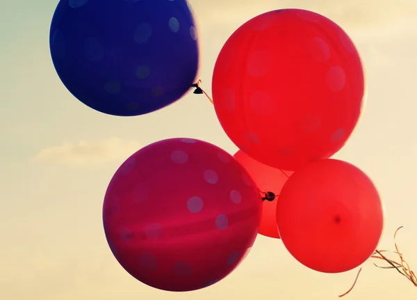 Close up of balloons — Stock Photo, Image