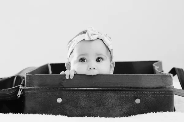 Aborable baby liggend — Stockfoto