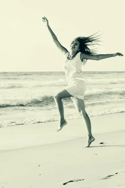 Woman on the seaside Stock Photo