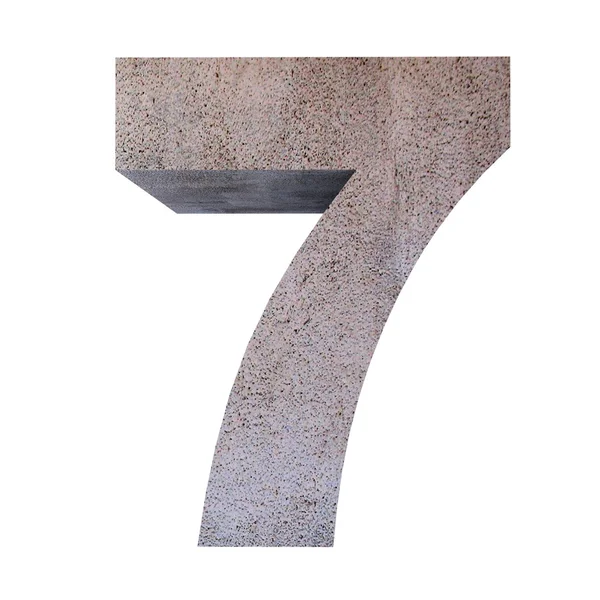 Número 7 — Fotografia de Stock