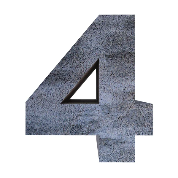 Numero 4 — Foto Stock