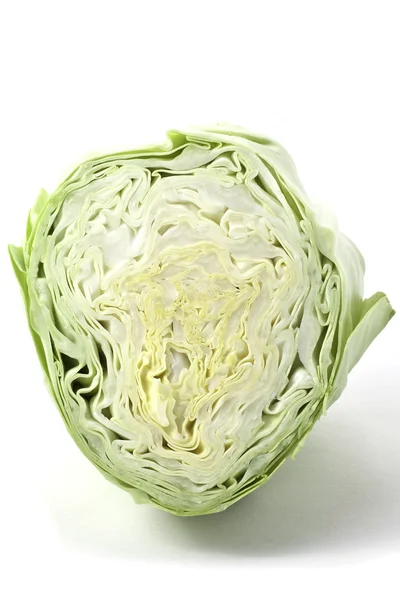 Slice pointed cabbage — Stock Photo, Image