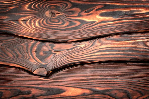 Vieux panneaux de bois brun — Photo