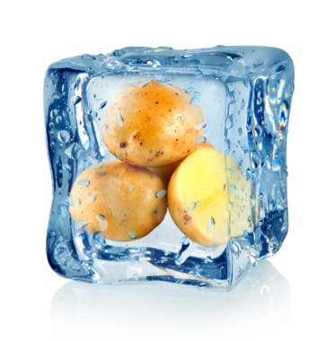 Ice cube ve patates