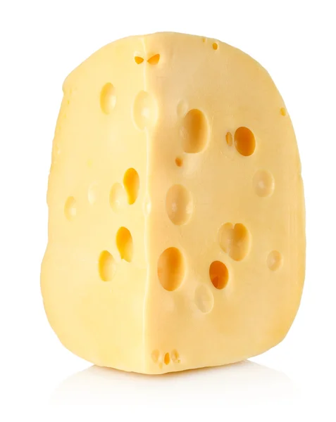 Trozo grande de queso — Foto de Stock