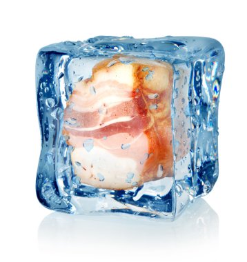 Ice cube ve şişko domuz pastırması