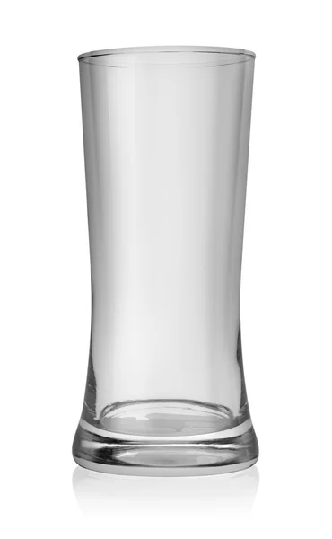 Groot glas bier geïsoleerd — Stockfoto