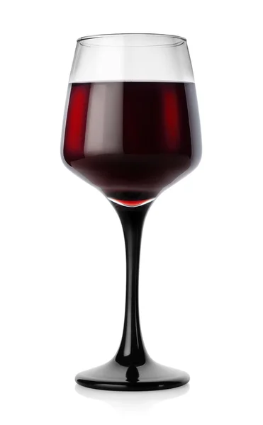 Red wine glass — Stock Photo, Image