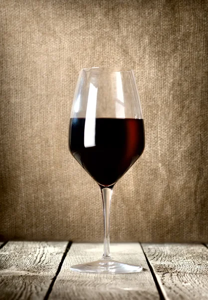 Bicchiere di vino rosso — Foto Stock