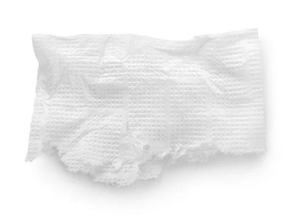 Torn napkin — Stock Photo, Image