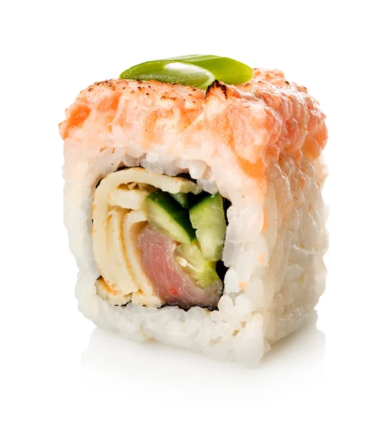 与鱼寿司 — 图库照片