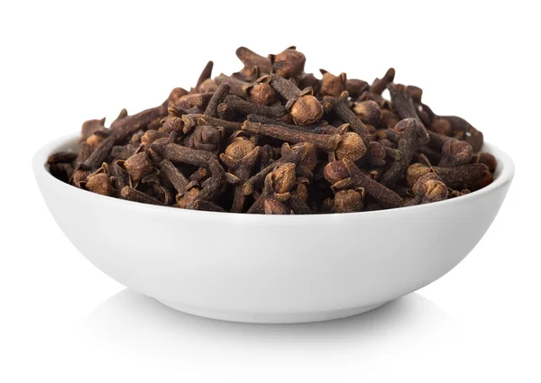 Clove in plate — Stock Photo, Image