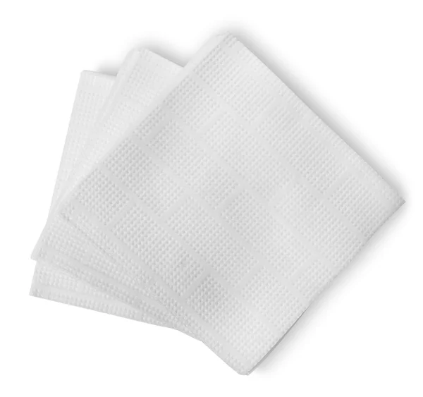 Guardanapos de papel branco — Fotografia de Stock