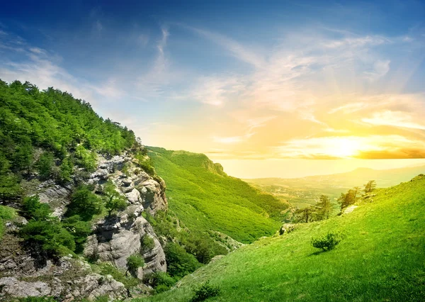 Mountains valley of ghosts — Stock Photo, Image