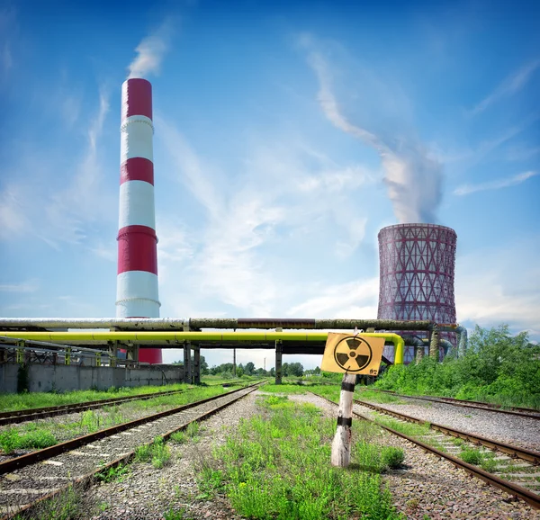 Reactor nuclear — Fotografia de Stock