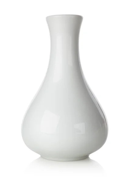 Fehér váza — Stock Fotó