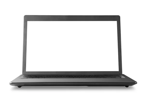 Laptop preto — Fotografia de Stock