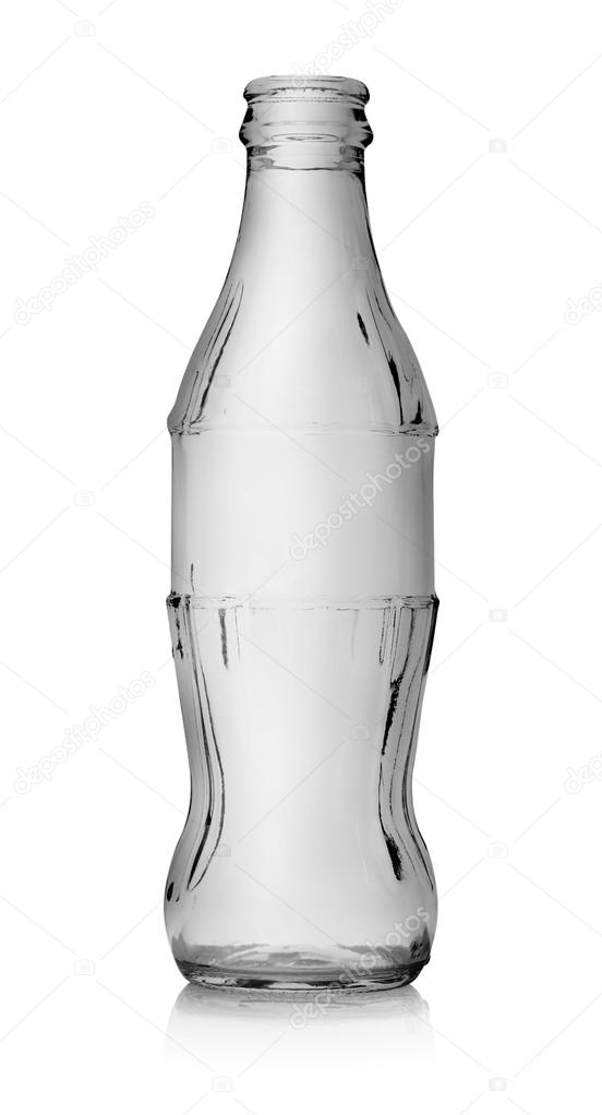 Empty bottle of cola