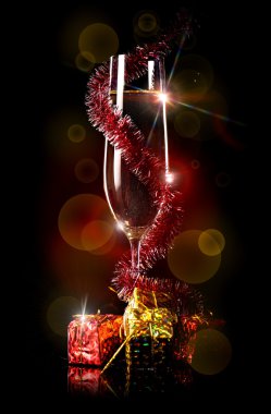 Şampanya ve hediyeler